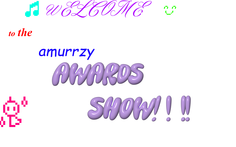welcome to the amurrzy award show!